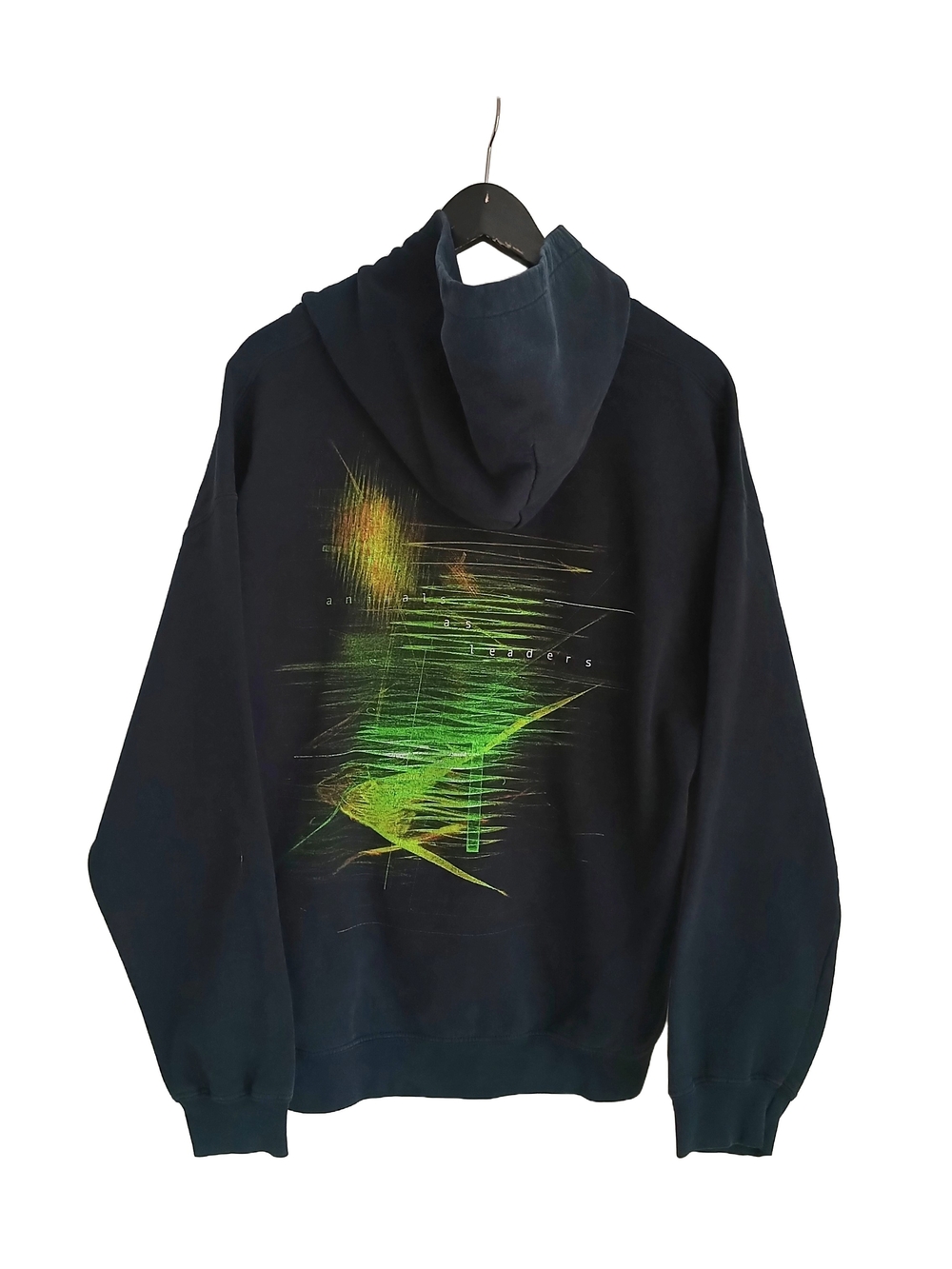 Animals As Leaders Band Merch Pullover Hoodie Black Gildan L